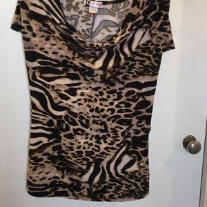 Body Central | Tops | Body Central Top Leopard Print | Poshmark